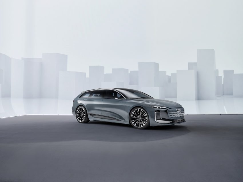 2022 Audi A6 Avant e-tron Concept - Front Three-Quarter Wallpaper 850x638 #37