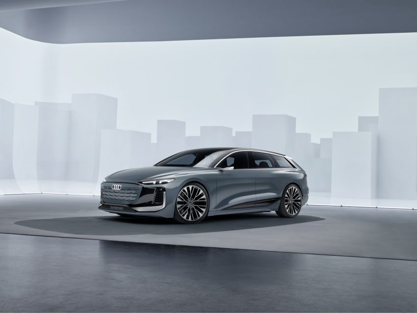 2022 Audi A6 Avant e-tron Concept - Front Three-Quarter Wallpaper 850x638 #38