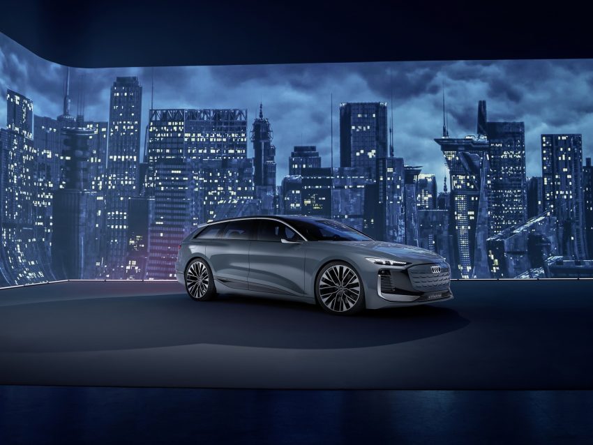 2022 Audi A6 Avant e-tron Concept - Front Three-Quarter Wallpaper 850x638 #56