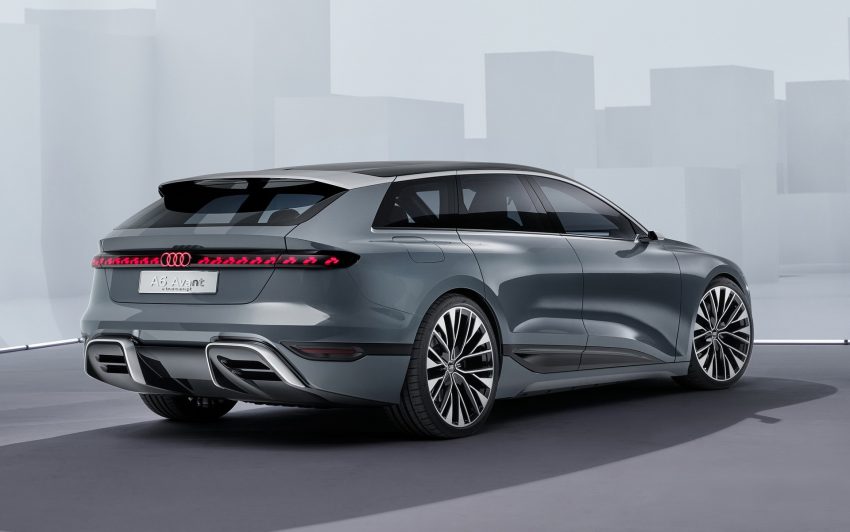 2022 Audi A6 Avant e-tron Concept - Rear Three-Quarter Wallpaper 850x532 #33
