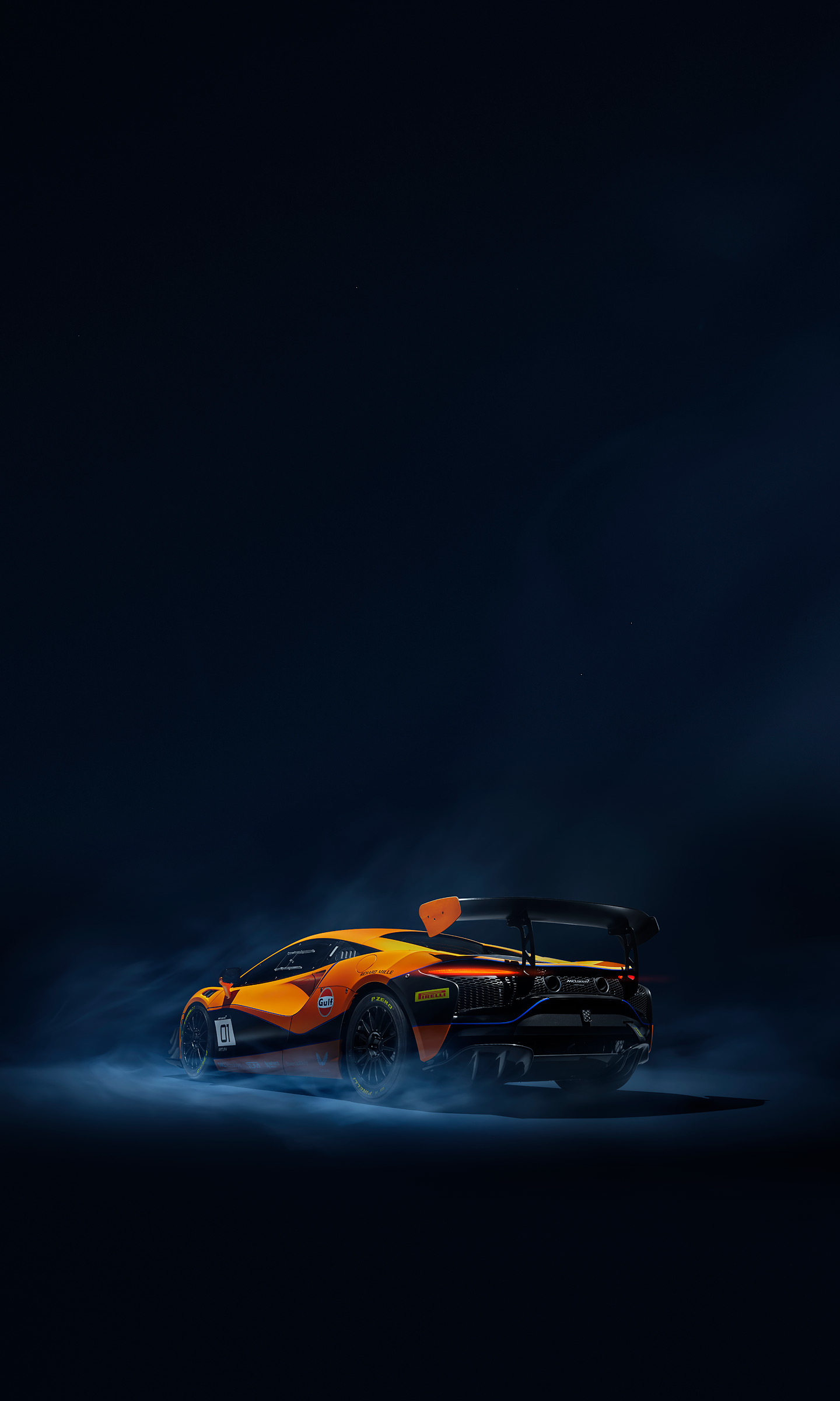 2023 McLaren Artura Trophy Race Car - Rear Three-Quarter Phone ...